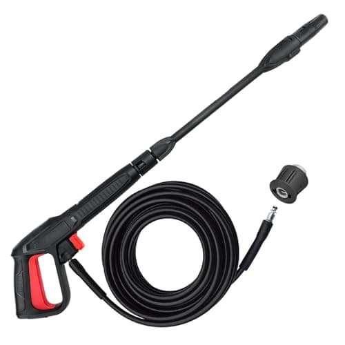 Image of Replacement Pressure Washer Spray Gun with Variable Jet Lance & 10 m Hose, Compatible with Some of Black & Decker, AR Blue Clean, Michelin, Stanley, Bosch, Makita, Mac Allister High Pressure Cleaners