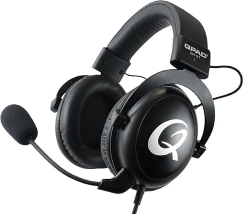 Image of QPAD QH-92 High End Stereo Gaming Headset, Closed Ear, Noise Cancelling detachable Microphone, Multiplatform PC
