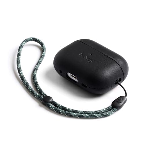 Image of Bellroy Pod Jacket Pro – Second Edition (Leather Case for Apple AirPods Pro 3rd Generation) - Black
