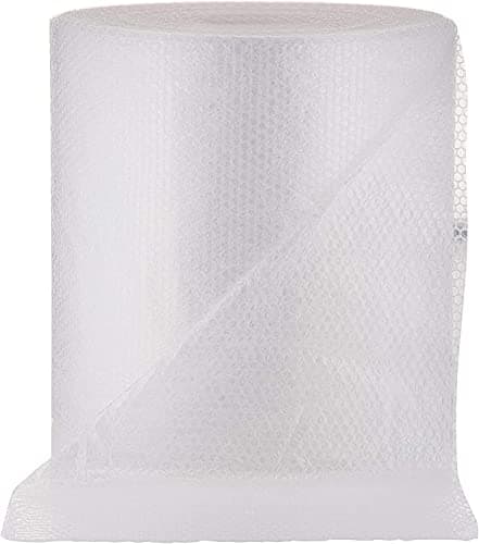 Image of TPZ The Packaging Zone | Large Roll of Premium Polythene Bubble Wrap | Small Bubble Protective Wrap | Air Bubble Packaging for Moving Delicate Items & Package Storage Boxes (Clear, 500 x 25m)