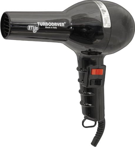 Image of ETI Turbodryer 2000 Salon Professional Hair Dryer Black