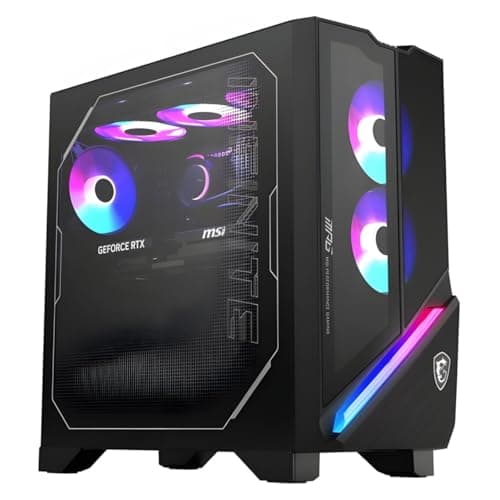 Image of MSI MPG Infinite X3 AI 2NVR7-097UK Tower Desktop Gaming PC | Intel Core Ultra 7 265K Unlocked CPU | GeForce RTX 5070Ti Graphics | 32GB DDR5 RAM | 1TB NVMe SSD | Windows 11 Home - Black