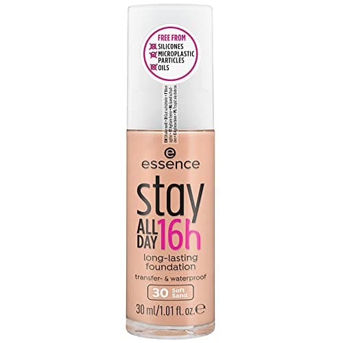 Image of essence stay ALL DAY 16h long-lasting Foundation, longlasting, mattifying, colour correcting, matte (30ml)
