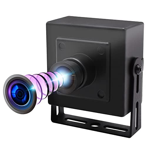 Image of ELP 2MP USB3.0 Webcam, IMX291 Sensor, 1080P@50fps, 100° Lens, Plug & Play, Windows/Android/Linux/MacOS Compatible