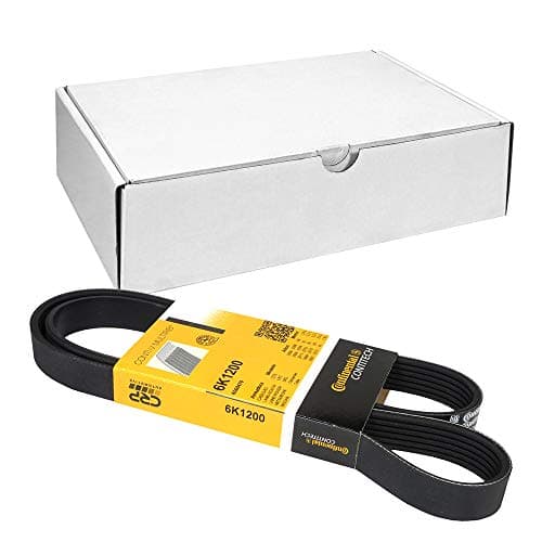 Image of Contitech 6PK1200 V-Ribbed Belts, Black