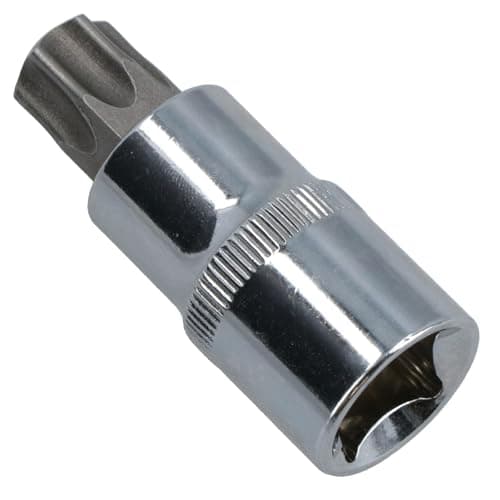 Image of T60 x 55mm Male Shallow Short Torx Bit Socket 1/2in Drive CRV S2 Steel