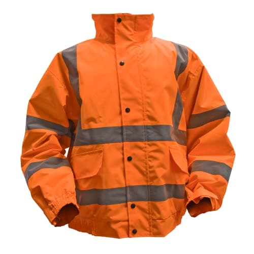 Image of Sealey 802XL Hi-Vis Yellow Jacket with Quilted Lining & Elasticated Waist - X-Large