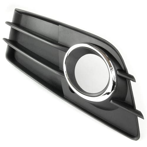 Image of Underground Parts Front Bumper Fog Light Cover Grille Surround Left Passenger side for Audi A4 B8 2008-2012