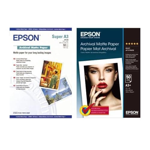 Image of Epson C13S041340 - A3+ ARCHIVAL MATTE PAPER -
