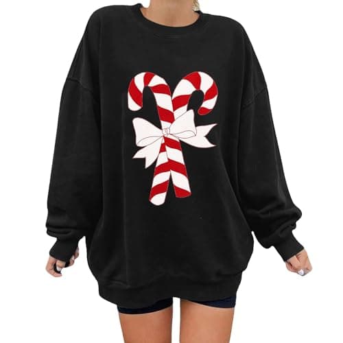 Image of Baggy Sweatshirts & Funny Kawaii Jumpers - Womens Gilet & Black Puffer Jacket - UK Ladies Tops Size 18 - Belted Faux Fur Coats
