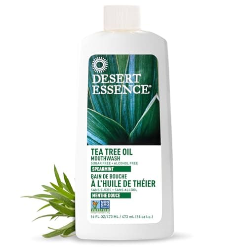Image of Desert Essence Tea Tree Oil Mouthwash 16 Fl Oz