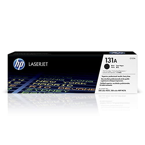 Image of HP CF210A 131A Original LaserJet Toner Cartridge, Black, Single Pack