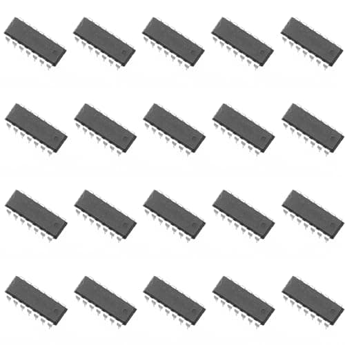 Image of Bridgold 20pcs SN74LS04N 74LS04 74LS Hex 1-Input Inverter Gate IC Logic Gate 4.75V to 5.25V,DIP14.