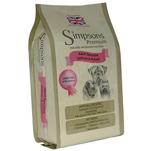 Image of Simpsons Premium Sensitive Adult Dog - Salmon & Potato - 12kg