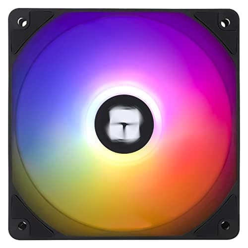 Image of Thermalright TL-C12C-S CPU Fan, 120mm ARGB Case Cooler Fan, 4pin PWM Silent Computer Cooling with S-FDB Bearing Included, up to 1550RPM PC Cooling