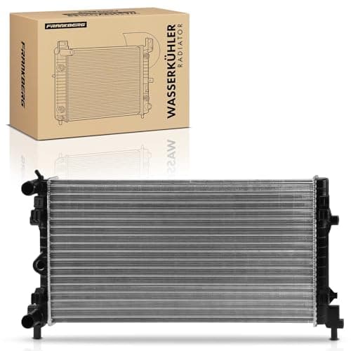 Image of Frankberg Engine Radiator Car Radiator Compatible with A1 8X1 8XK 1.0L-1.6L 2010-2018 Ibiza IV 6J5 6P1 1.0L-1.6L 2008-2017 Fabia II 542 545 1.2L-1.6L 2007-2014 Replace# 6R0121253A