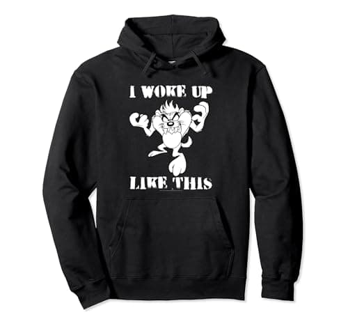 Image of Looney Tunes I Woke Up Like This Pullover Hoodie