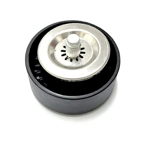 Image of SKF V-Ribbed Belt Idler/Guide Pulley VKM 38125 Bottom Right Position Height 97 mm Length 95 mm Width 64 mm - OE Quality
