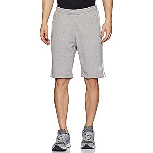 Image of Adidas Men 3-Stripes Shorts - Medium Grey Heather, M