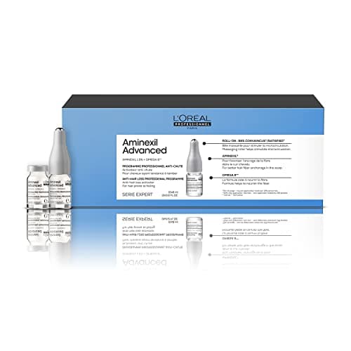 Image of L'Oréal Professionnel Paris AMINEXIL Advanced ampollas enriquecidas con activos dermatológicos para Cabello 10 x 6 ml, (SECAM110-A1)