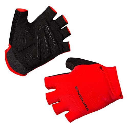 Image of Endura Men's Xtract Cycling Mitt | Gel Padding | Silicone Grip Gloves, Red, XL