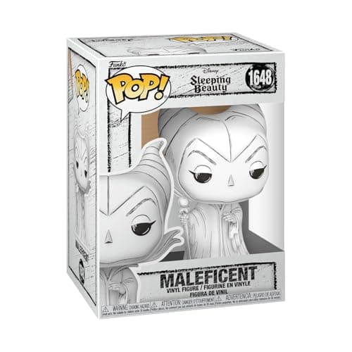 Image of Funko Pop! Disney: Sketched - Maleficent - Collectable Vinyl Figure - Gift Idea - Official Merchandise - Toys for Kids & Adults - Cartoon Fans - Model Figure for Collectors and Display