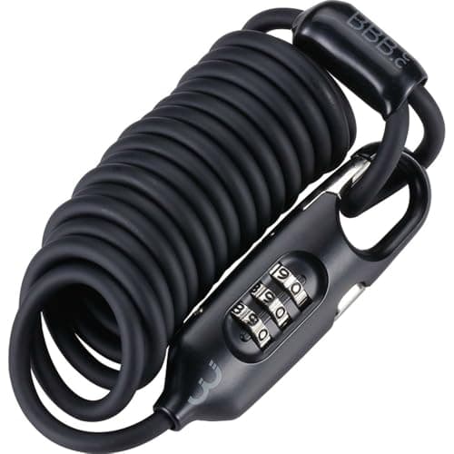 Image of BBB Cycling BBL-56 CoilSafe Coil Bike Lock, Black