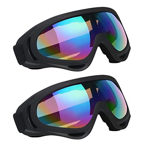 Image of Vicloon Unisex Snow Goggles Windproof 100% UV Protection, Cycling Motorcycle Snowmobile Ski Goggles, Outdoor Sports Ski Glasses…