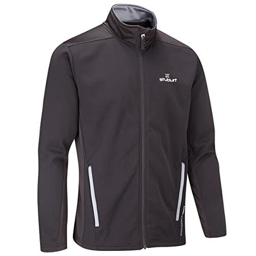 Image of Stuburt Men's Endurance Sport Full Zip Fleece - Black, Small