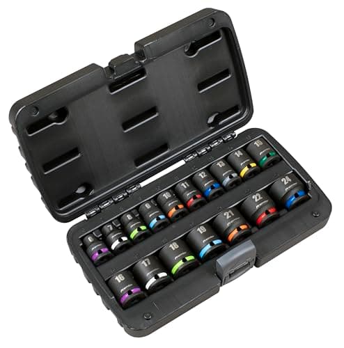 Image of Sealey Premier 3/8" Sq Drive Impact Socket Set 17pc – AK68218