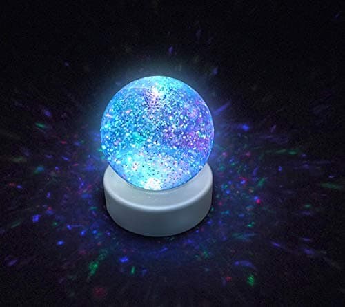 Image of Playlearn SWGB Glitter Ball snow globe with LED color changing Mood Light