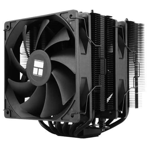 Image of Thermalright Peerless Assassin 120 SE Black CPU Cooler, 6 Heat Pipes PC Cooling, Dual Towers and Dual PWM Fans, Computer CPU Air Cooling for AMD:AM4 AM5&Intel LGA1150/1151/1200/1700/1851,Black