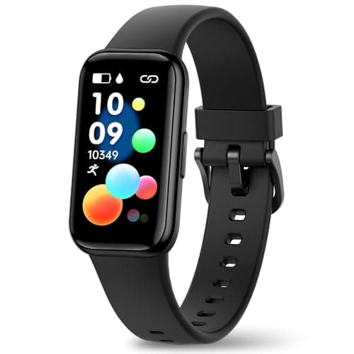 Image of meoonley Fitness Tracker,IP68 Waterproof Activity Tracker,Pedometer,Heart Rate Sleep Monitor Health with Pedometer Alarm Clock