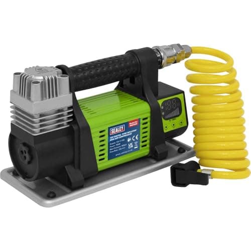 Image of Sealey MAC04D 12V Digital Tyre Inflator/Mini Air Compressor