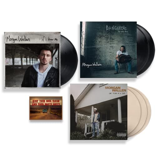 Image of Morgan Wallen Vinyl Discography: If I Know Me / Dangerous: The Double Album / One Thing At A Time / + Including Bonus Art Card