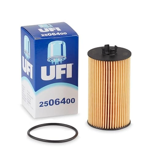Image of UFI Filters, Oil Filter 25.064.00, Replacement Oil Filter, Suitable for Car, Applicable to Various Models Alfa Romeo, Chevrolet, Fiat, Opel, Saab e Vauxhall