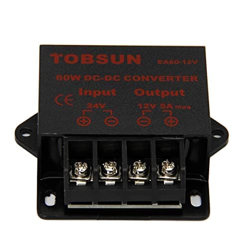 Image of HOMELYLIFE DC 24V to DC 12V 5A 60W Step-Down Buck Converter Voltage Regulator Reducer Power Converter Mini Module Transformer
