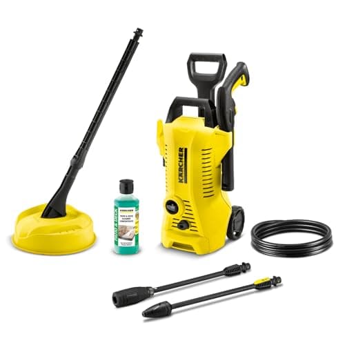 Image of Kärcher K 2 Power Control Home pressure washer, pressure: max. 110 bar, flow rate: 360 l/h, area: 20 m²/h, water filter, weight: 4.0 kg, high-pressure gun, dirt blaster, spray lance, Home Kit