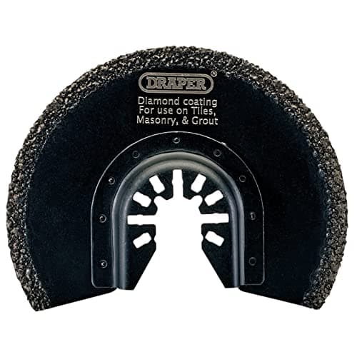 Image of Draper 70469 Oscillating Multi-Tool Diamond Coated Cutting Blade (88mm)