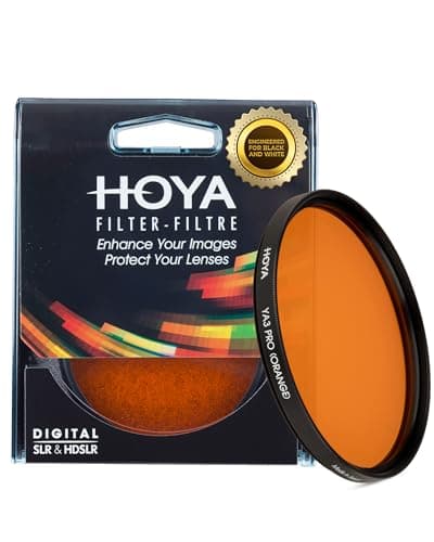 Image of Hoya 49 mm HMC YA3 Round Filter - Orange
