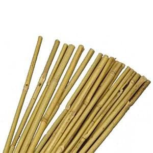 Image of JVL Natural Bamboo Garden Canes, Brown, 183 cm, Pack of 10
