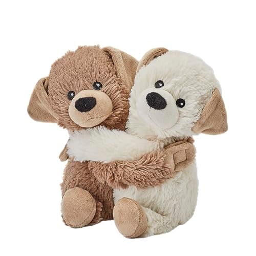 Image of Warmies Warm Hugs Microwavable s with French Dried Lavender Scent, Fully Heatable Heat Pad for Anxiety and Pain Relief
