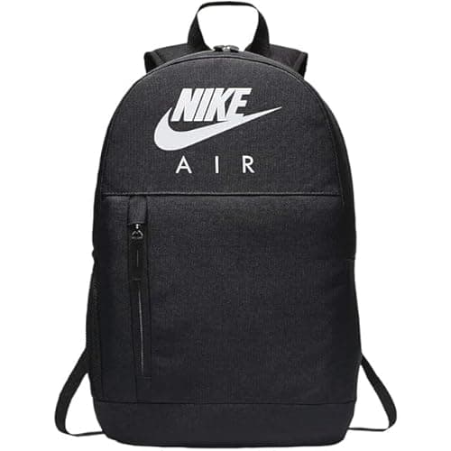 Image of Nike Heritage - Swoosh Drop Backpack For Mens Black/Team Orange/(Summit White) Misc, BLACK/TEAM ORANGE/(SUMMIT WHITE), MISC, BACKPACK