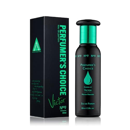 Image of PERFUMER'S CHOICE No 9 Victor Perfume for Men. 83ml Eau de Parfum, Luxury Fragrance - Mens Aftershave, Long Lasting Fragrance by Milton-Lloyd