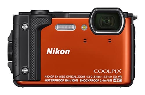 Image of Nikon Coolpix W300 Waterproof Underwater Digital Camera - Orange (Renewed)