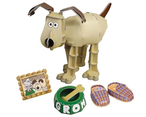 Image of Build Your Own Wallace & Gromit, Gromit - Cardboard Craft Kit - Ages 10+