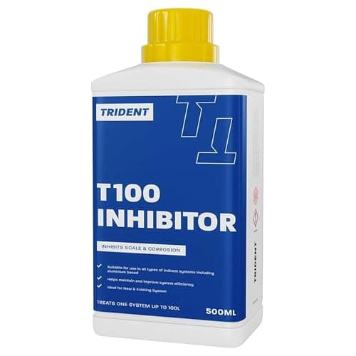 Image of Trident - Central Heating Inhibitor - Protection Against Corrosion & Limescale - Reduces Boiler Noise - Enhances System Efficiency - 500ml