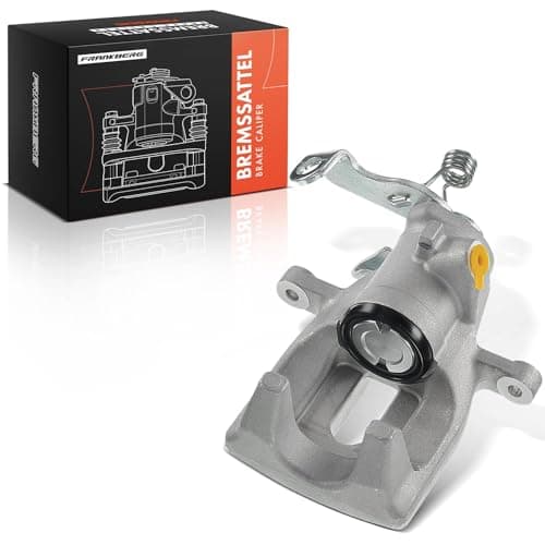 Image of Frankberg Brake Caliper Disc Brake Rear Left Cast Aluminium Compatible with C4 II B7 DS4 DS4/DS4 Crossback 3008 MPV 0U 308 CC 4B 308 I 4A 4C RCZ Replace# 4401Q0