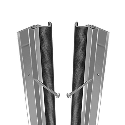 Image of Stormguard Qlon Metal Around Door Seal Durable Draught Excluder Weather Proofing ADS Strip Premium. (Aluminium)