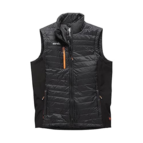 Image of Scruffs Men's Trade Body Warmer Workwear Jacket, Black (Black 001), M UK